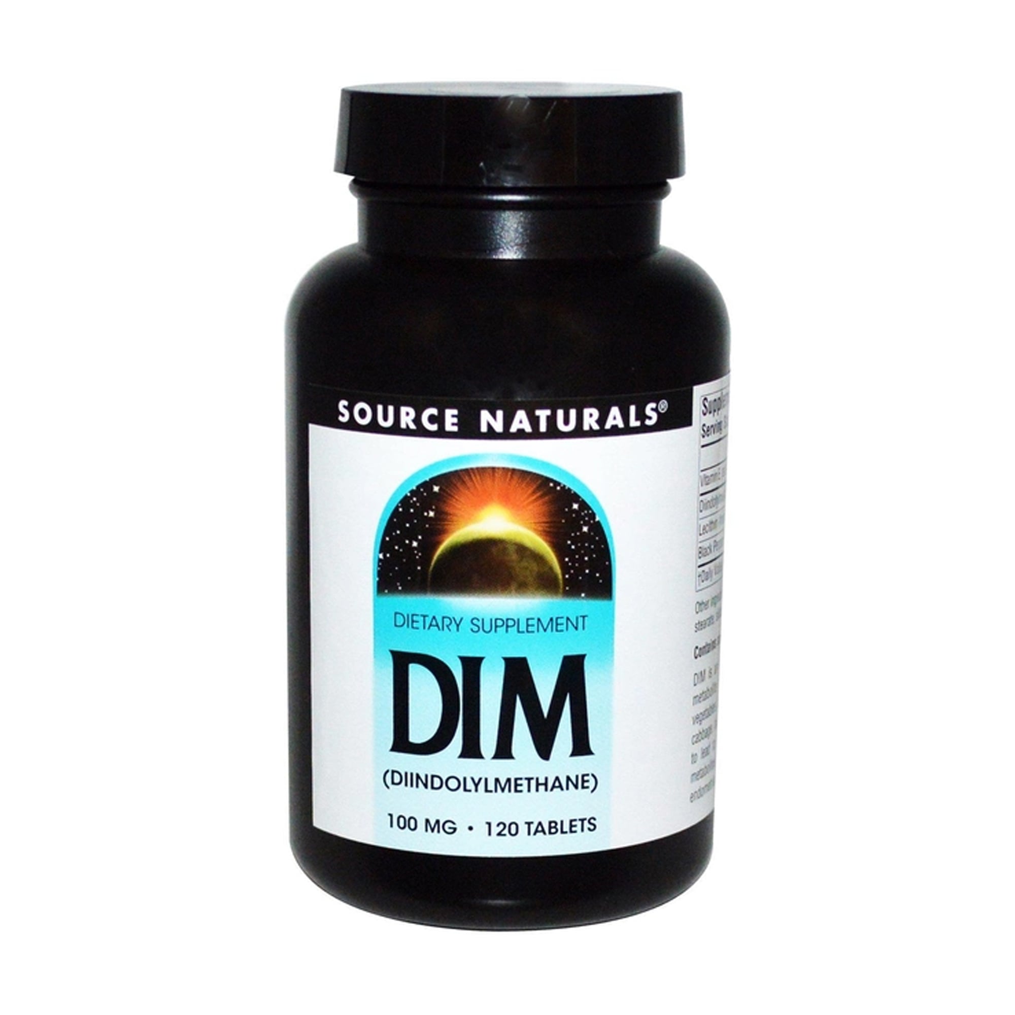 Дііндолілметан Source Naturals DIM Diindolylmethane 100 мг, 120 таблеток